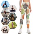 thumbnail image 4 of Celestial Bodies Leggings Female legging pants jogging pants Tight fitting woman Womens Leggings, 4 of 6
