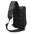 thumbnail image 5 of Bolso bandolera para hombre, informal, con puerto USB, para el pecho, de marca de moda, resistente al agua, para el pecho, bandolera para hombre, 5 of 5