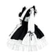 thumbnail image 5 of Puntoco Disfraz De Juego Para Mujer, Disfraz De Sirvienta, Vestido De Princesa, Negro, S,Regalos Para Mujer Joven, 5 of 7