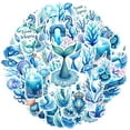 thumbnail image 2 of 35pcs-50pcs Cute Stickers Mermaid Stationery Stickers Ocean Animal Stickers for Luggage Phone Notebooks, 2 of 9