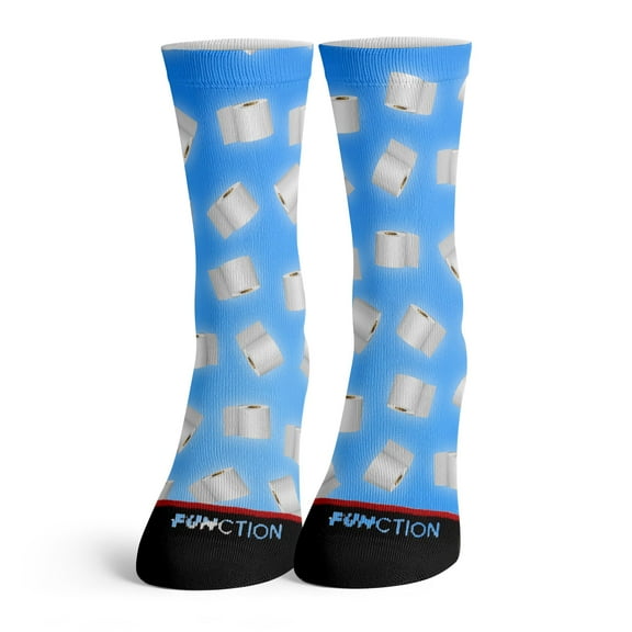Function - Toilet Paper Pattern Socks