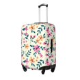 thumbnail image 2 of Disketp Cute Flower Elastic Travel Luggage Cover Travel Suitcase Protective Cover For Trunk Case Apply To 18''-32'' Suitcase Cover (Luggage not included)-Small, 2 of 9