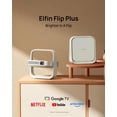 thumbnail image 2 of Proyector XGIMI Elfin Flip Plus 1080P 500 lúmenes Google TV, 2 of 8