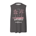 thumbnail image 5 of Gibobby Mens Sleeveless Tank Tops Workout Cut Off Shirts Muscle Gym Pullover Sports Fitness Solid Color Round Neck Casual T Shirts(XXXL,Dark Gray), 5 of 5
