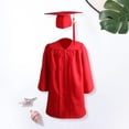 thumbnail image 5 of 1 Ensemble de Robe de Graduation avec Chapeau Polyester Robe Académique pour Enfant-Yvan, 5 of 5
