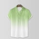thumbnail image 4 of Camisas de Manga Larga para Hombres Moda Casual Impresión Cuello de Vuelta Blusa Transpirable para Diario Y de Negocios, 4 of 6
