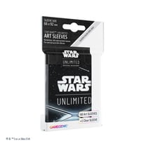 Star Wars Unlimited TCG Twilight of the Republic Art Sleeves Card Back Black By Fantasy Flight Games