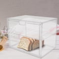 thumbnail image 1 of OULII Caja Para Pan Doble Capa Transparente Para Cocina Y Exhibición En Cafeterías Y Panaderías, 1 of 6