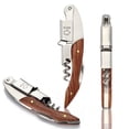 thumbnail image 2 of Jinsinto Wine Opener for Bar Restaurant Waiters, Professional Wooden Handle Waiter Corkscrew Wine Key for Bartenders, 2 of 5