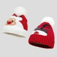 thumbnail image 6 of Christmas Hats for Men and Women Winter Hats for Women Cold Weather New Knit Hat for Winter Christmas Santa Hat Outdoor Warm Woolen Hat, 6 of 6