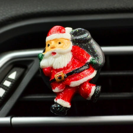 Christmas Car Air Freshener Car Air Outlet Perfume Christmas Stocking Automobiles Air Freshener Car Ornament Air Conditioner Outlet Clip ()