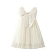 thumbnail image 2 of Toddler Baby Girl Layered Tulle Dress Sleeveless Back 3D Butterfly Sundress Princess Birthday Party Tutu Dress, 2 of 8