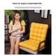 thumbnail image 3 of Ginger yellow Memory Foam Chair Cushions for Dining Chair, Comfortable Kitchen Chair Pad, Removable Slip Resistant Seat Cushion, 3 of 5