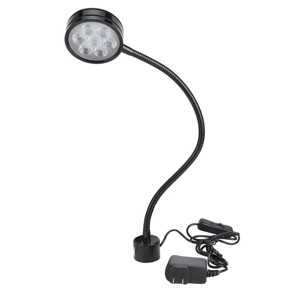 LHCER Gooseneck Lamp,7W LED Work Desk Light Flexible Gooseneck Lamp