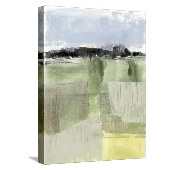 Art.com Sage Field II Stretched Canvas Print Wall Art by Jennifer Goldberger, 12" x 16"