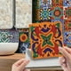 thumbnail image 3 of 120 Piezas Autoadhesivo Mosaico Ladrillo Azulejo Etiqueta 3D Cocina Baño Pegatinas de Pared -10X10cm, 3 of 9