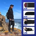 thumbnail image 5 of Backpacking Flannel Sleeping Bag Lightweight for Adults Hiking Ultralight Compact Sleeping Bag Portable Warm Weather Summer with Compression Sack, 5 of 7