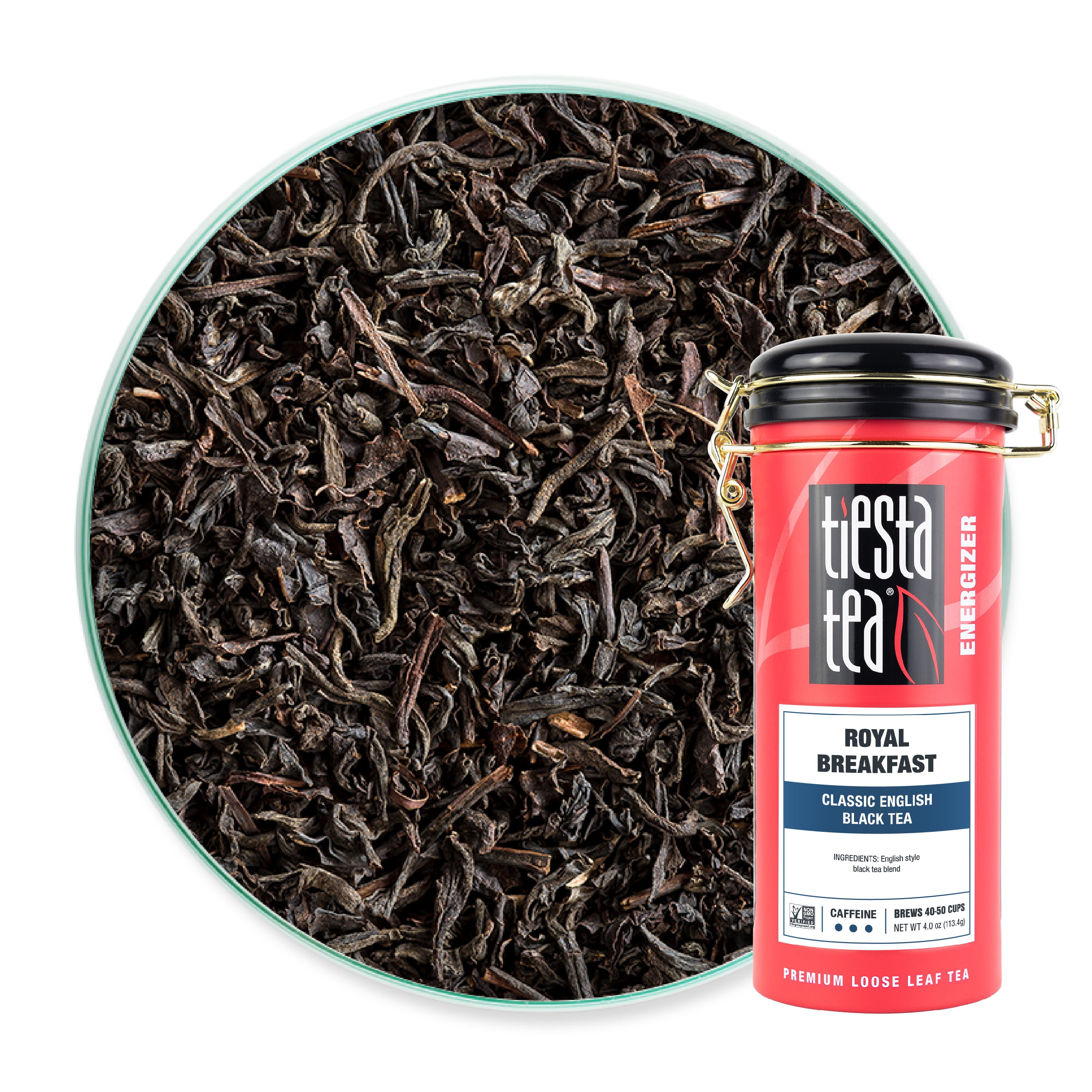 Tiesta Tea Royal Breakfast, Classic English Loose Leaf Black Tea, 4 oz