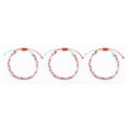 thumbnail image 4 of mmirethe Tressé Bracelet Fil Ciré Imperméable Bracelets Dressing Décor Type 5 3Set, 4 of 6