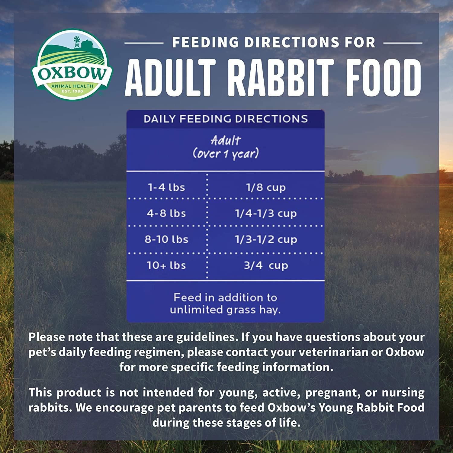 OxBow Essentials Adult Rabbit Food