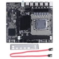 thumbnail image 1 of Carte mère X58 2 broches DDR3 LGA 1366, prise en charge de la mémoire ECC, port USB 2.0 SATA, carte mère PCB pour ordinateur de bureau, 1 of 4