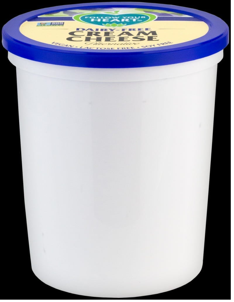 (4 Pack) Follow Your Heart Dairy Free Cream Cheese, 32 oz