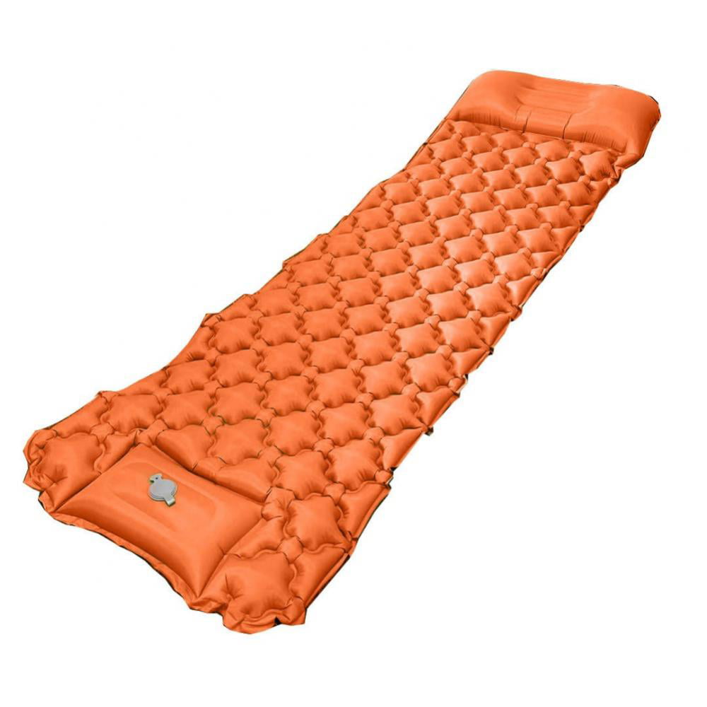Camping Sleeping Pad-Mat,Lightweight,Compact Inflatable,Sleeping Pads for Backpacking,Hiking and Traveling,with Pillow,Waterproof,Large,Foot Press Inflatable