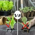 thumbnail image 2 of 50 Pack Hot-dip Galvanized Landscape Staples Plant Cover Gauge Tent Stakes Garden Stakes Landscaping Fabric Yard Stakes for Decoration Weed Barrier Fabric, 2 of 5