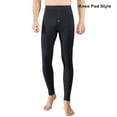 thumbnail image 4 of Mallas térmicas para hombre, Color sólido grueso, suave, cómodo, Otoño Invierno, hogar, oficina, ropa interior para dormir, pantalones para Prendas para la parte inferior del cuerpo azul oscuro tipo 1 Minnieouse AP013673-06, 4 of 6