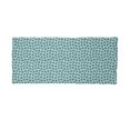 thumbnail image 2 of Dark Teal Neck Gaiter, Exotic Hawaiian Leaves, Unisex, Pale Seafoam Dark Seafoam, by Ambesonne, 2 of 3