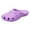 Purple, variant on Women Rhinestone Flat Sandals EVA Garden Sandals Summer Shoes Lightweight