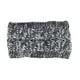 thumbnail image 4 of Jumpingount Calentadores de oreja de punto con diadema de invierno para mujer Simple para mujer gris + blanco Type2 NO2, 4 of 6