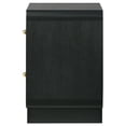 thumbnail image 5 of Cavelle 2-drawer Nightstand Bedside Table Black, 5 of 13