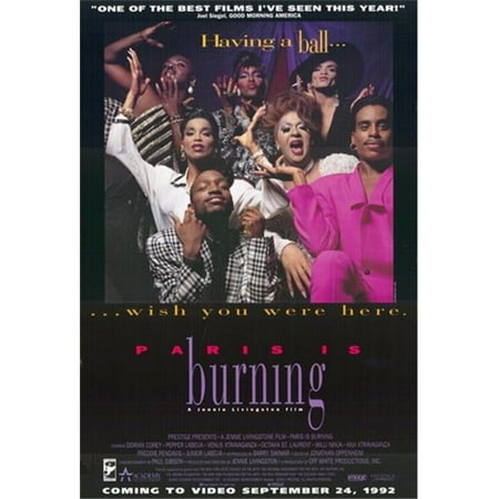 Pop Culture Graphics MOV211867 Paris is Burning Movie Poster, 11 x 17