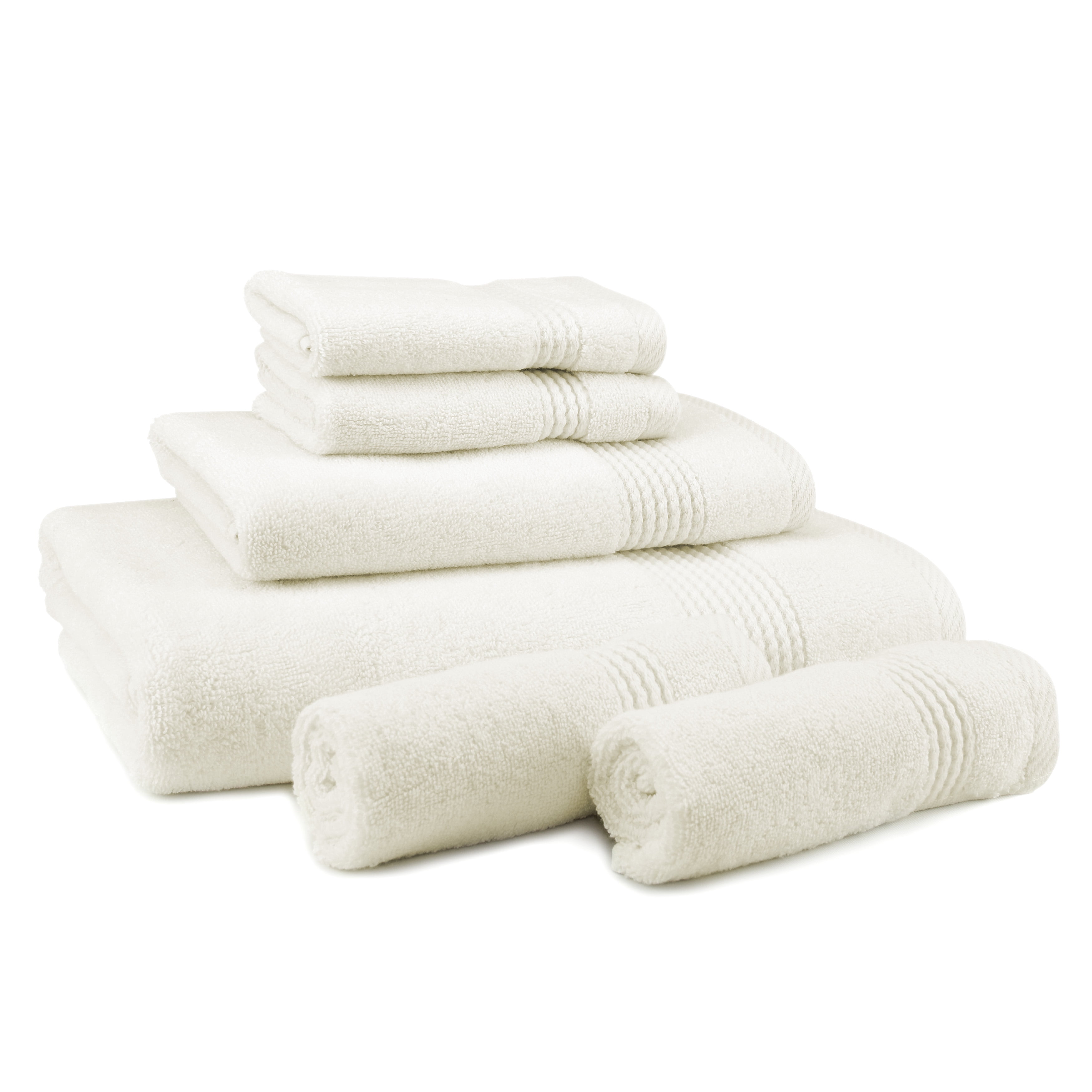 Lara 2 pcs Turkish Cotton Hand Towel Set 