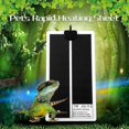 thumbnail image 2 of para mascotas debajo de la almohadilla de calefacción del , calentador de almohadilla de calefacción de terrario de 110 V Zulema Almohadilla térmica para reptiles, 2 of 8