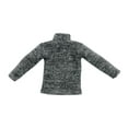 thumbnail image 4 of Suéter de figura a escala 1/6 suéter de manga larga de manga larga con estilo casual casual básica para figuras masculinas de 12 pulgadas gris, 4 of 10
