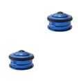 thumbnail image 2 of Advancent Auriculares de bicicleta de 44MM rodamientos de bicicleta fiables aleación de aluminio accesorios de ciclismo universales multicolores Azul 2piezas, 2 of 6