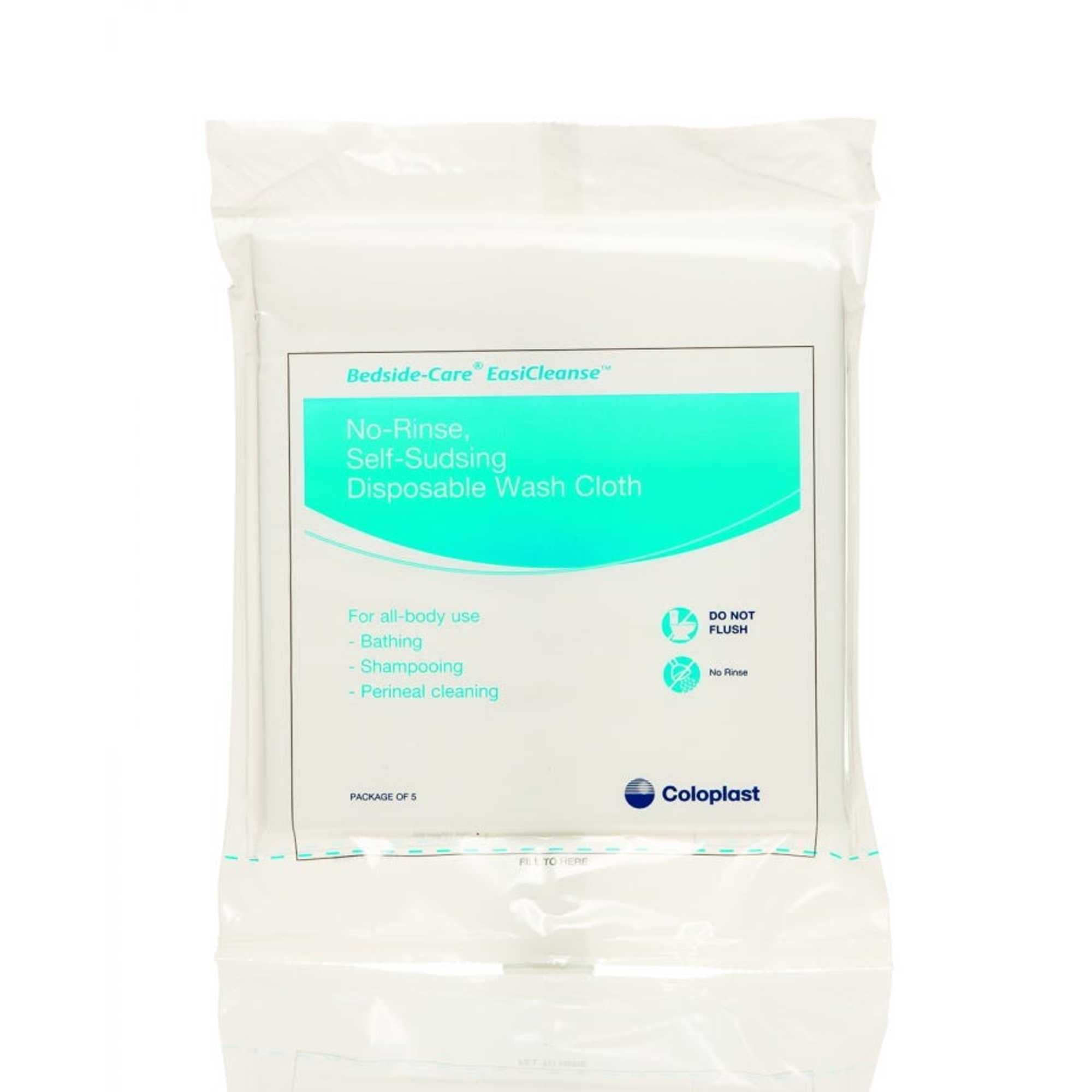 BedsideCare EasiCleanse Bath Wipes, Pack of 5