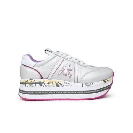 

PREMIATA SNEAKER BETH IN MISTO PELLE ARGENTO