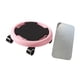 thumbnail image 3 of Rodillo de entrenamiento abdominal con discos deslizantes para ejercicios en casa. Rosa, 3 of 7