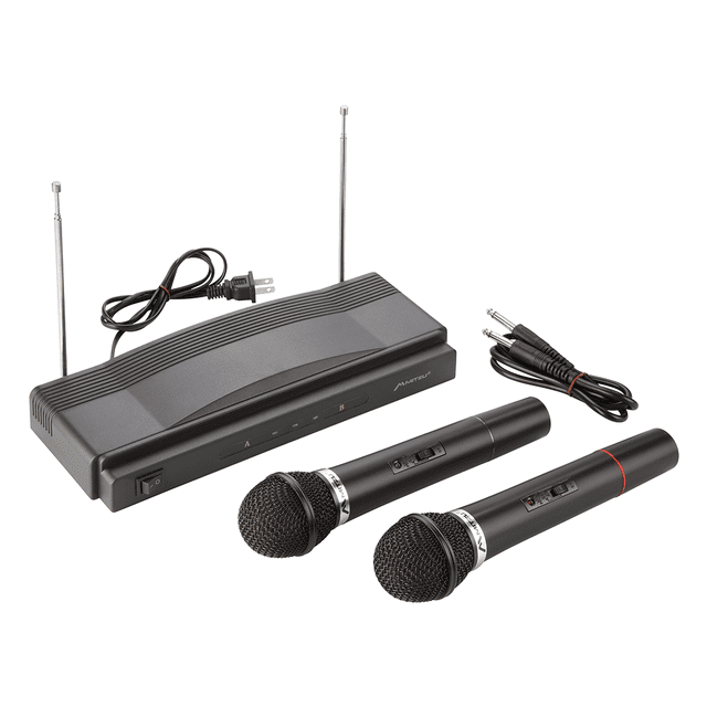 Set de Micrófonos Inalámbricos Dinámicos Mitzu 12-3002