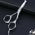 thumbnail image 6 of Stainless Steel Pet Grooming Scissors, Round Tip Hair Cutting Hairdressing for Nose, Ear, Face Hair for Dogs and Cats Home Salon Use, 6 of 10