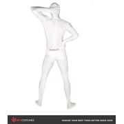 Morphsuits White Morphsuit Mens Womens Skinsuit Zentai Suit Fancy Dress Costume Halloween White M