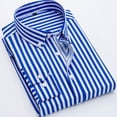 thumbnail image 2 of Mens Button Down Shirts Free 4-Way Stretch Print Business Casual Shirt, 2 of 4