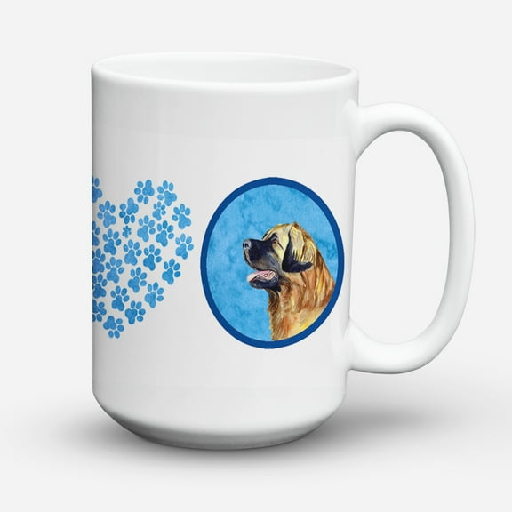 Blue Leonberger Coffee Mug 15 oz