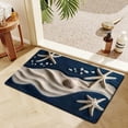 thumbnail image 4 of Summer Ocean Theme Non Slip Bath Mat 24x16 Inch, Absorbent Quick Dry Shower Rug for Bathroom Entryway, 4 of 6