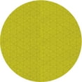 thumbnail image 1 of Ahgly Company Machine Washable Indoor Round Transitional Golden Yellow Area Rugs, 7' Round, 1 of 7