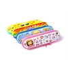 DaHo Pencil Case with Zipper 4 Emoji Colors Assorted, Pack of 4