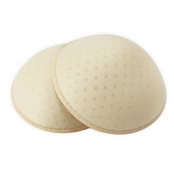 Round Bra Inserts Pads Removable Bra Cups Inserts Sponge Pad for 